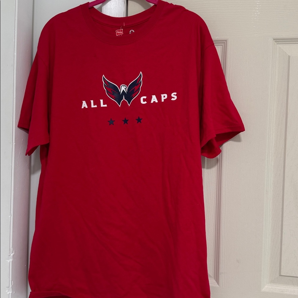 Hanes Red Tagless T-Shirt